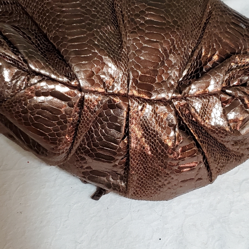 Python Hobo Shoulderbag By Carlos Falchi. - image 7